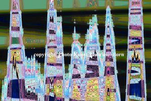 Große Märchenwelt - himmelblau